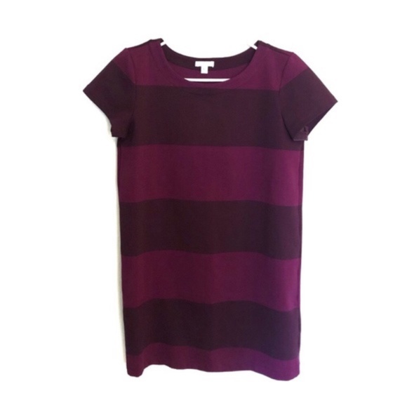 GAP Striped Purple Shift Dress - Picture 1 of 6
